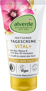 Gesichtscreme Vital+ Malve & Öl-Komplex alverde NATURKOSMETIK