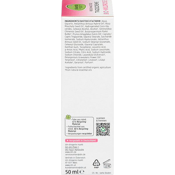 Gesichtscreme Wildrose alverde NATURKOSMETIK