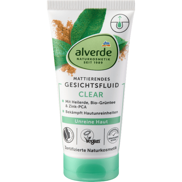 Gesichtsfluid Clear alverde NATURKOSMETIK