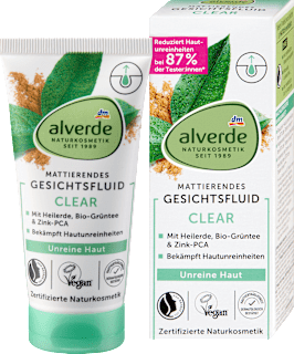 Gesichtsfluid Clear alverde NATURKOSMETIK