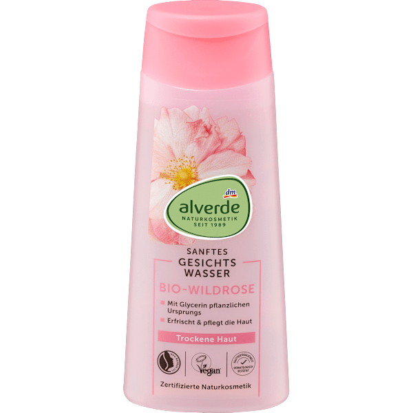 Gesichtswasser sanft Wildrose alverde NATURKOSMETIK