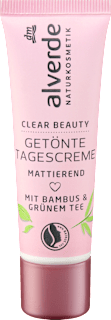 Getönte Tagescreme clear beauty  alverde NATURKOSMETIK