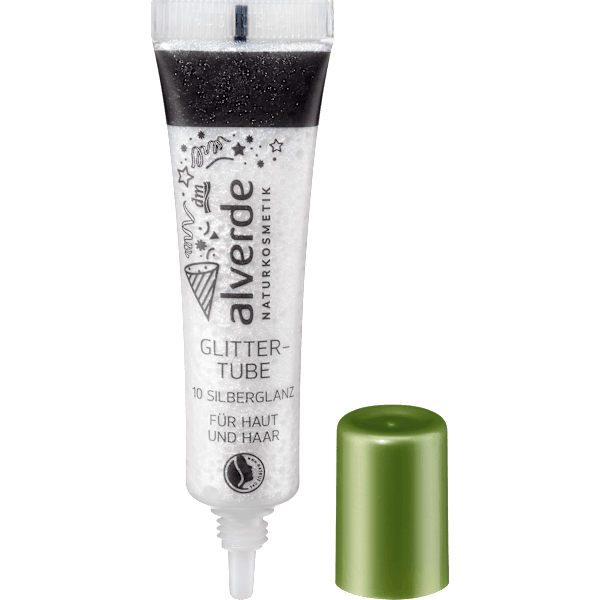 Glittertube 10 Silberglanz alverde NATURKOSMETIK