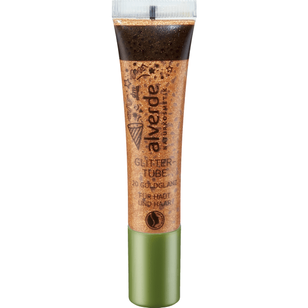 Glittertube 20 Goldglanz alverde NATURKOSMETIK