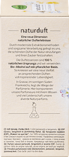 Glücksmoment Eau de Parfum alverde NATURKOSMETIK