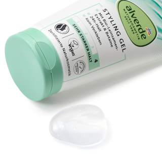Haargel Sehr starker Halt alverde NATURKOSMETIK