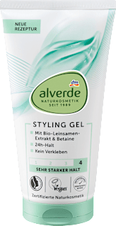 Haargel Sehr starker Halt alverde NATURKOSMETIK