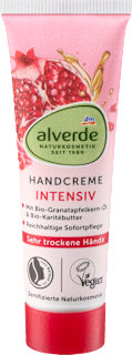 Handcreme Granatapfel & Karitébutter, Reisegröße alverde NATURKOSMETIK
