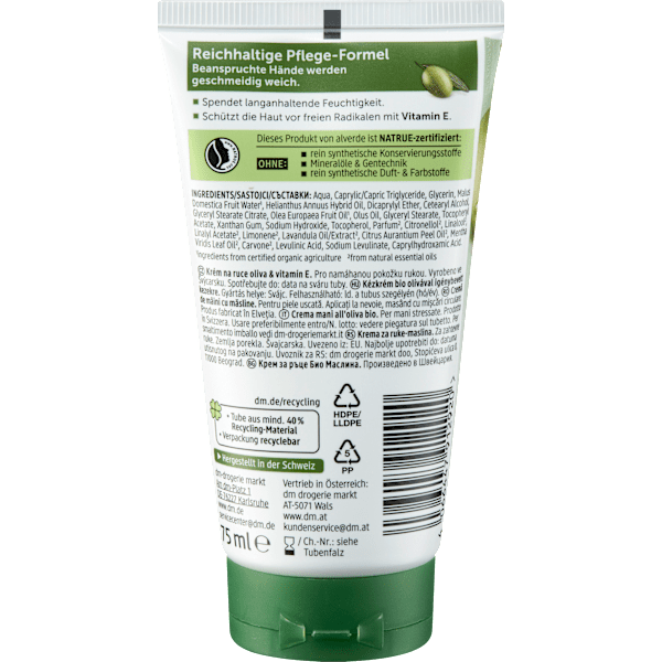 Handcreme Olive  alverde NATURKOSMETIK