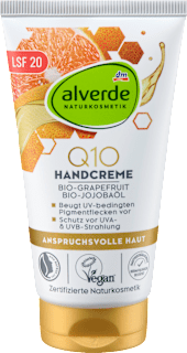 Handcreme Q10 mit LSF 20 alverde NATURKOSMETIK