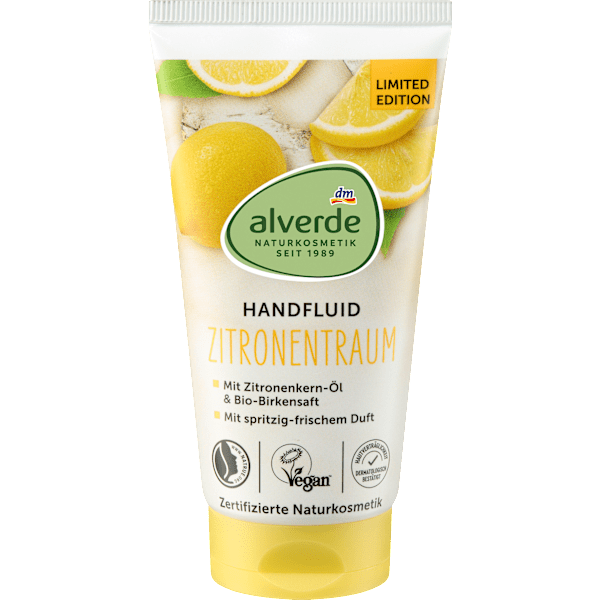 Handfluid Zitronentraum alverde NATURKOSMETIK