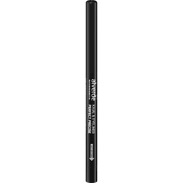 Kajal & Eyeliner Perfect Precise 01 Schwarz alverde NATURKOSMETIK