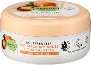 Körperbutter Macadamianuss alverde NATURKOSMETIK