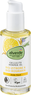Körperöl Cellulite Zitrone & Rosmarin alverde NATURKOSMETIK