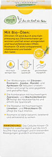 Körperöl Cellulite Zitrone & Rosmarin alverde NATURKOSMETIK