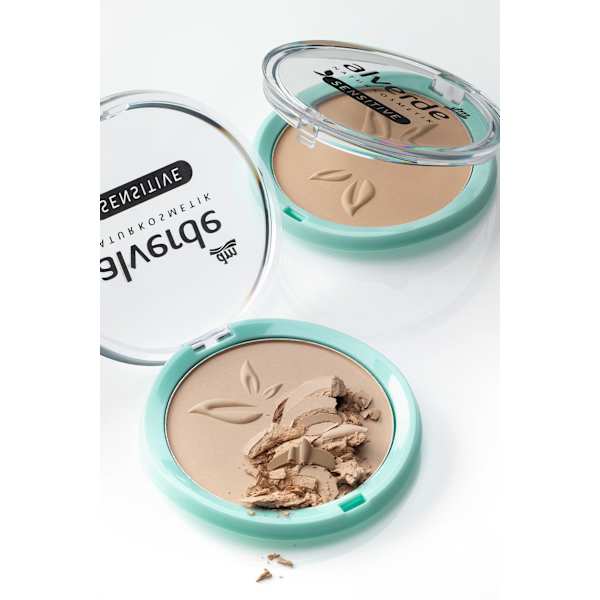 Kompakt Puder Mattifying Sensitive 01 Light alverde NATURKOSMETIK