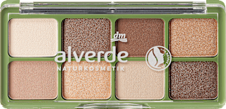 Lidschatten Palette 50 Nude Glam alverde NATURKOSMETIK
