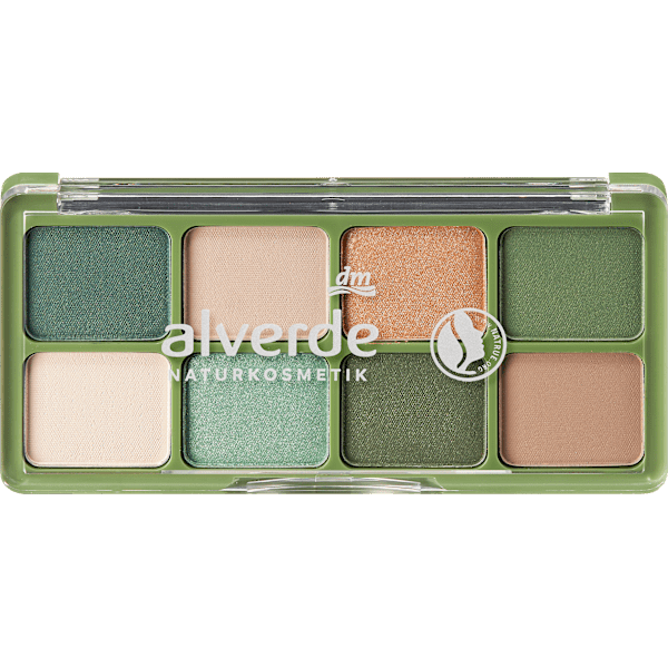 Lidschatten Palette 60 Emerald Dreams alverde NATURKOSMETIK