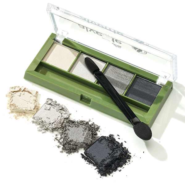 Lidschatten Palette Quattro 75 Smokey Eyes alverde NATURKOSMETIK