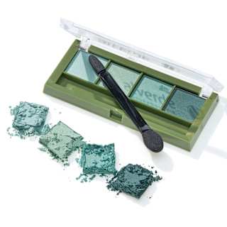 Lidschatten Palette Quattro 96 Luxury Jade alverde NATURKOSMETIK