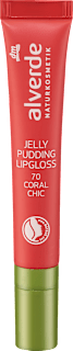 Lipgloss Jelly Pudding 70 Coral Chic  alverde NATURKOSMETIK