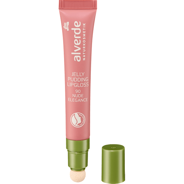 Lipgloss Jelly Pudding 90 Nude Elegance alverde NATURKOSMETIK