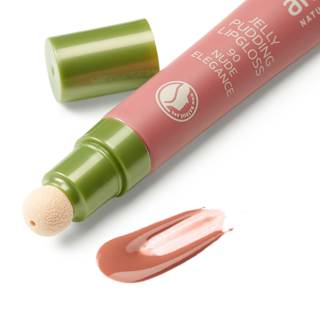Lipgloss Jelly Pudding 90 Nude Elegance alverde NATURKOSMETIK