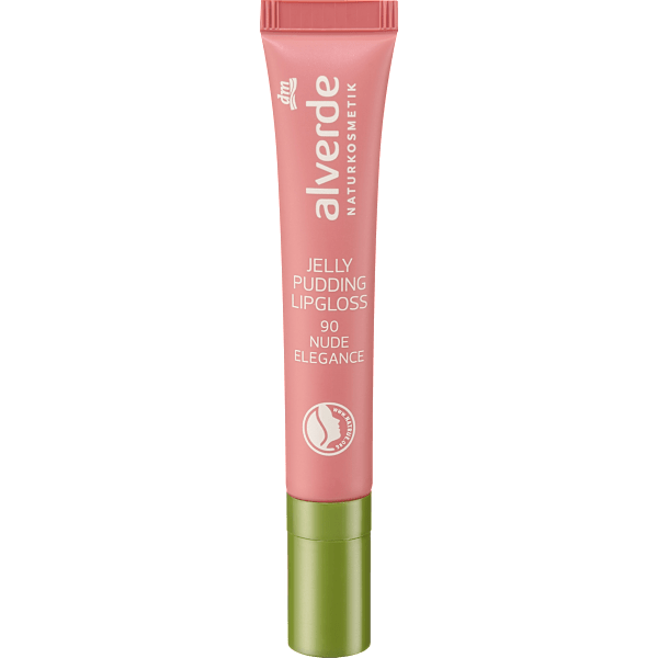 Lipgloss Jelly Pudding 90 Nude Elegance alverde NATURKOSMETIK
