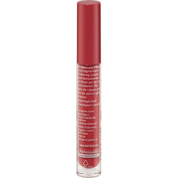 Lipgloss Vinyl Color Passion 40 alverde NATURKOSMETIK