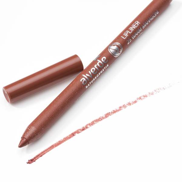 Lipliner 25 Warm Mahagoni  alverde NATURKOSMETIK