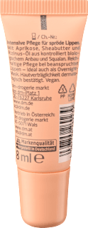 Lippenmaske Apricot alverde NATURKOSMETIK