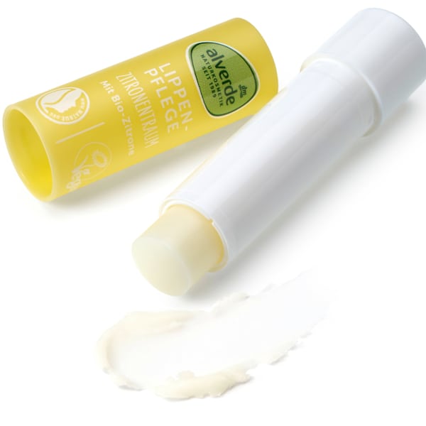 Lippenpflege Zitronentraum alverde NATURKOSMETIK