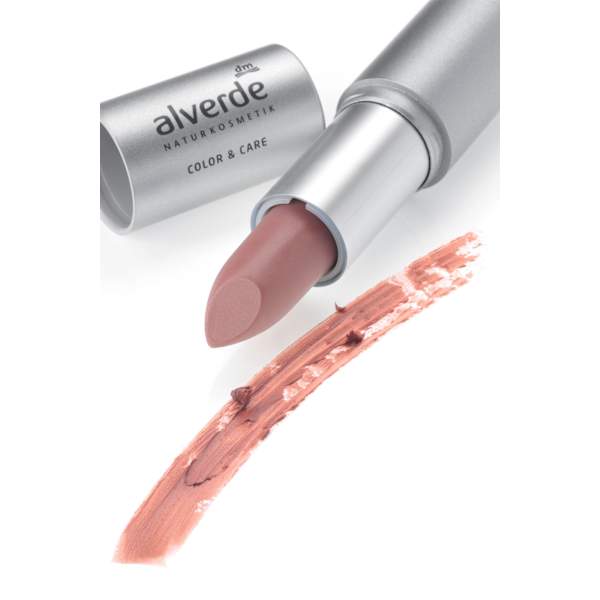 Lippenstift Color & Care 03 Rosy Nude alverde NATURKOSMETIK
