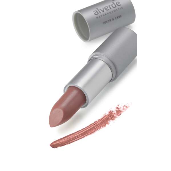 Lippenstift Color & Care 43 Tender Mauve alverde NATURKOSMETIK
