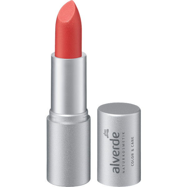 Lippenstift Color & Care 46 Coral Red alverde NATURKOSMETIK