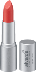 Lippenstift Color & Care 46 Coral Red alverde NATURKOSMETIK