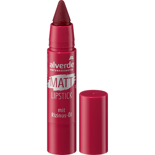  Lippenstift Matt 10 Red Carpet alverde NATURKOSMETIK