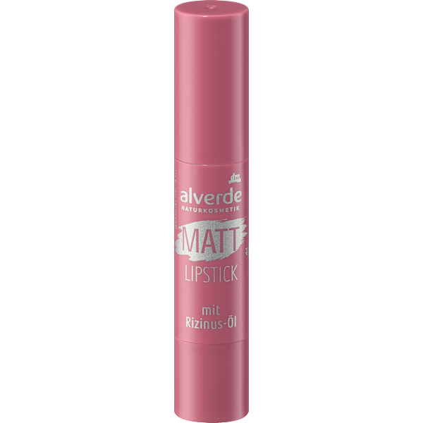 Lippenstift Matt 30 Sunlit Rosé alverde NATURKOSMETIK