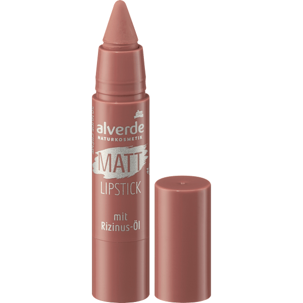 Lippenstift Matt 50 Nude Créme alverde NATURKOSMETIK