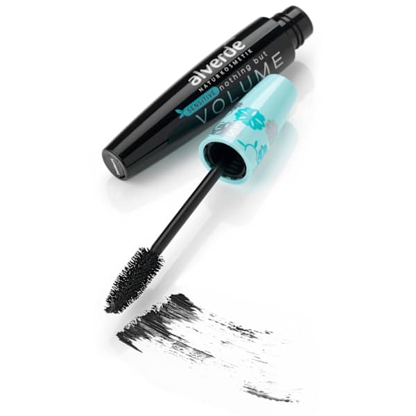 Mascara Sensitive Nothing But Volume Schwarz alverde NATURKOSMETIK