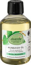 Mundziehöl Bio-Minze alverde NATURKOSMETIK