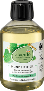 Mundziehöl Bio-Minze alverde NATURKOSMETIK