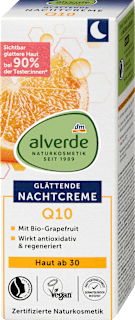 Nachtcreme Q10 Haut ab 30 alverde NATURKOSMETIK