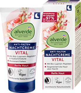 Nachtcreme Vital Anti-Falten, 50 ml alverde NATURKOSMETIK