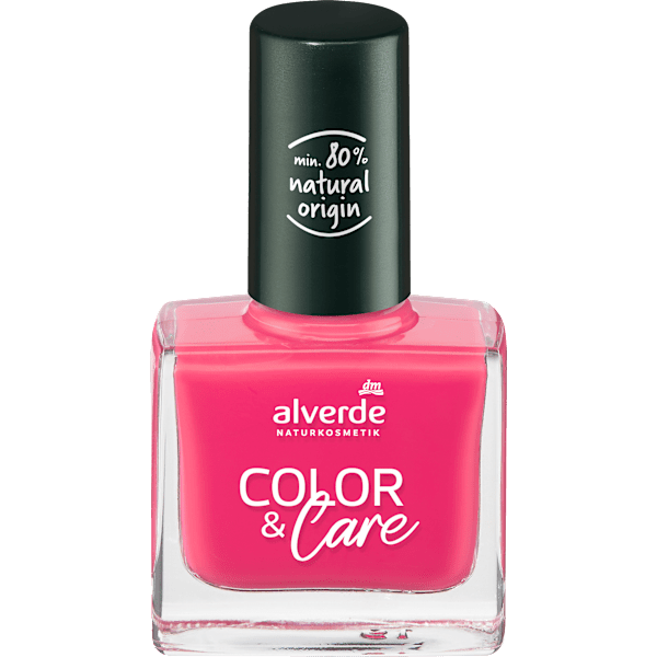 Nagellack Color & Care 230 Summer Pink alverde NATURKOSMETIK