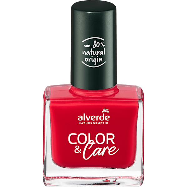 Nagellack Color & Care 40 Classic Red alverde NATURKOSMETIK