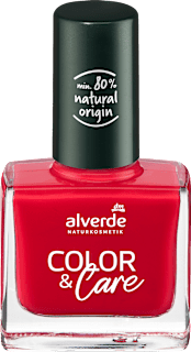 Nagellack Color & Care 40 Classic Red alverde NATURKOSMETIK