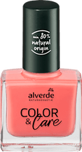 Nagellack Color & Care 80 Peach Coral alverde NATURKOSMETIK