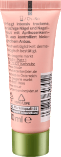 Nagelpflege Creme Aprikose  alverde NATURKOSMETIK