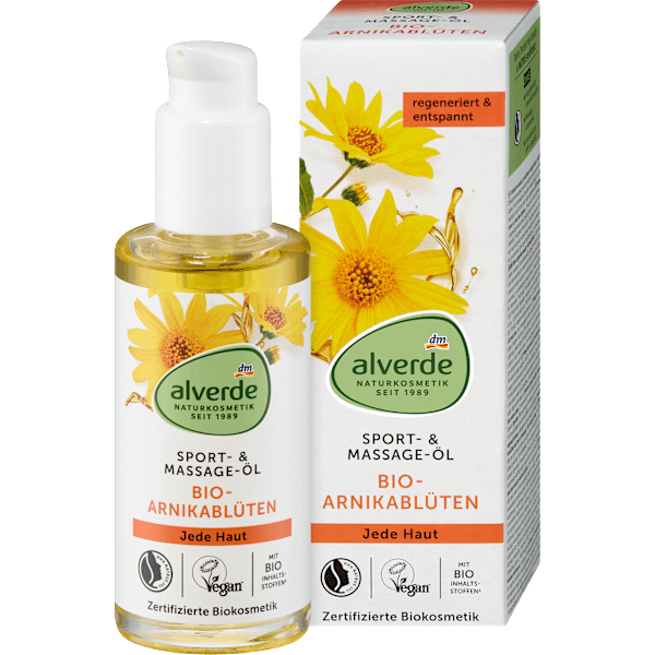 Öl Sport & Massage Arnika alverde NATURKOSMETIK